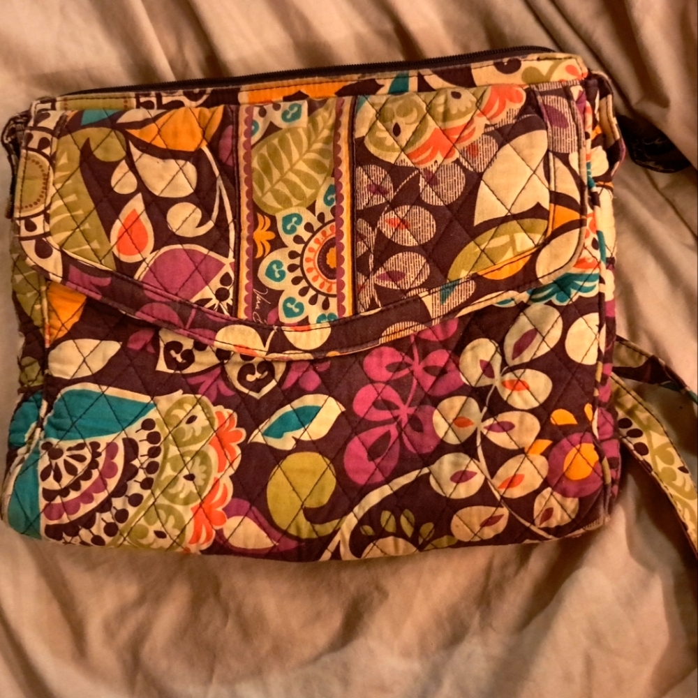 Vera Bradley plum crossbody